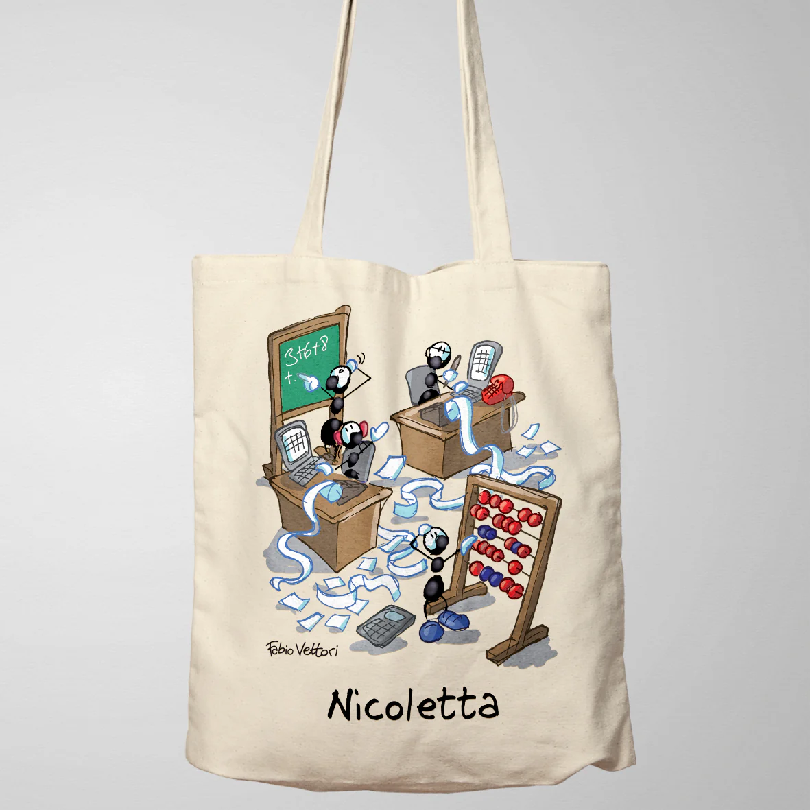 Shopper Personalizzata "Matematico/a" - immagine 2