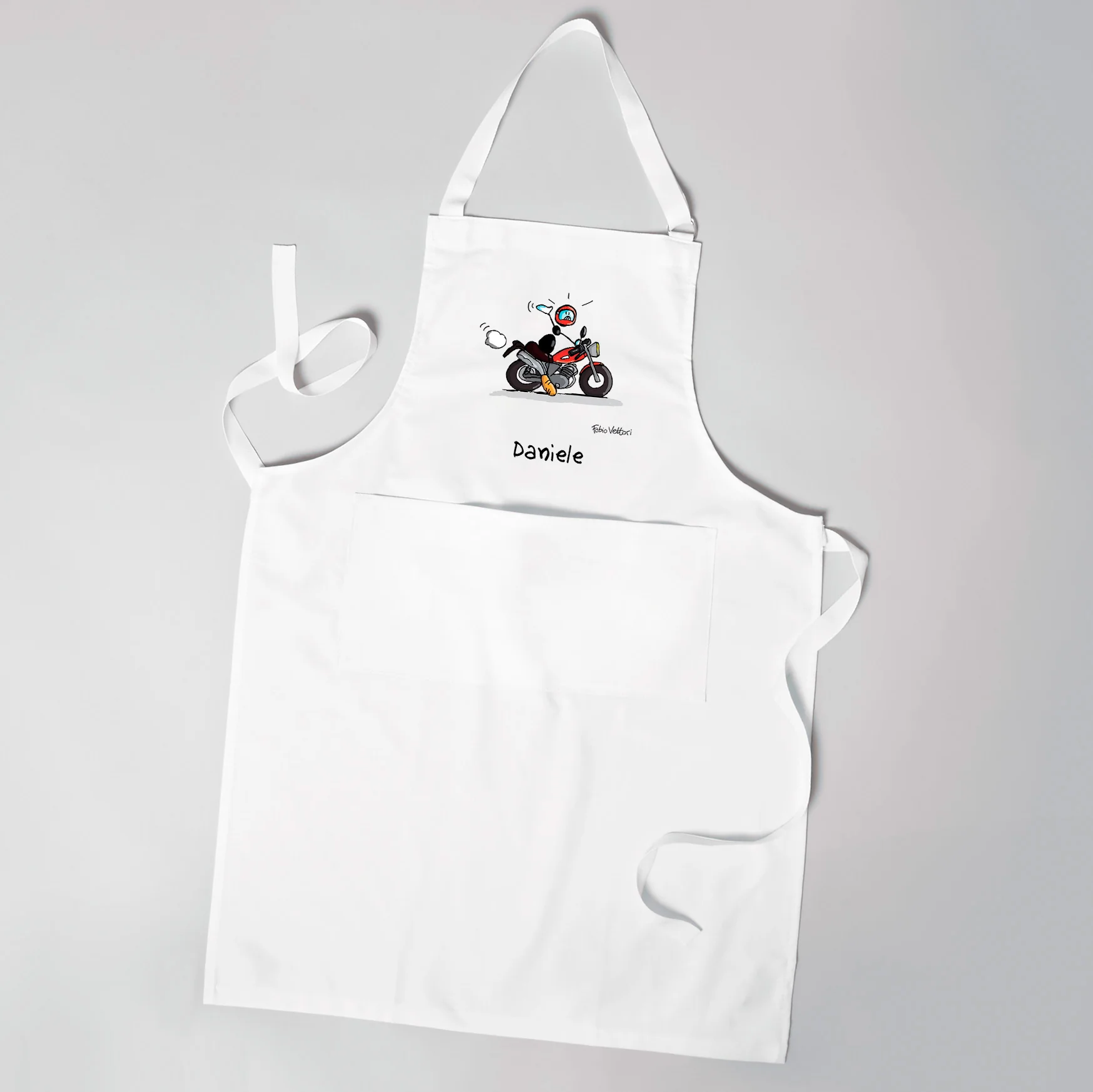 Grembiule Personalizzato "Moto"