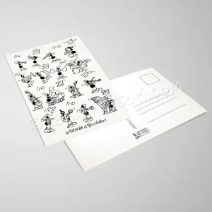 Cartolina "Musica" B/N
