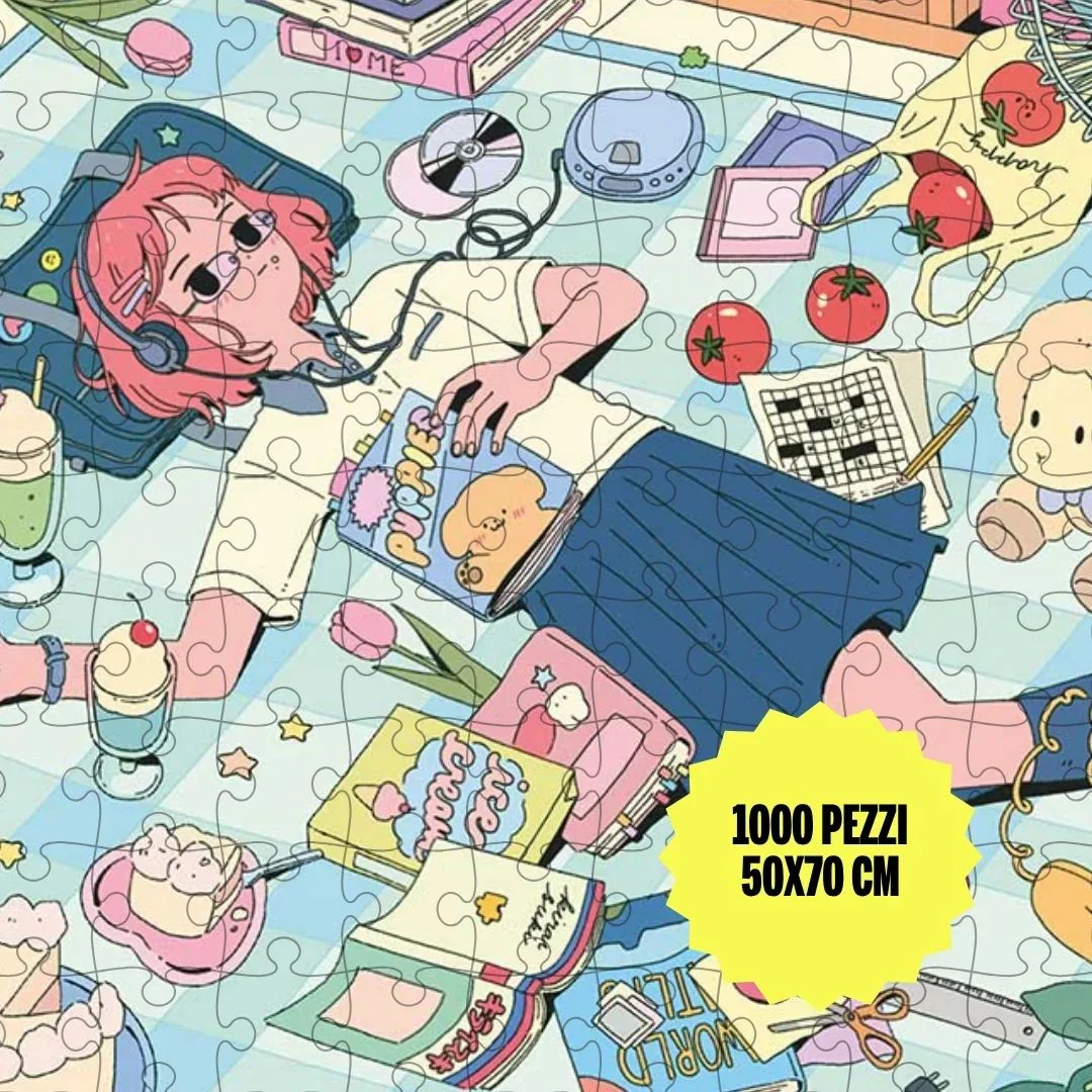 Nella mia testa: Puzzle + cornice Collezione Me time - immagine 6