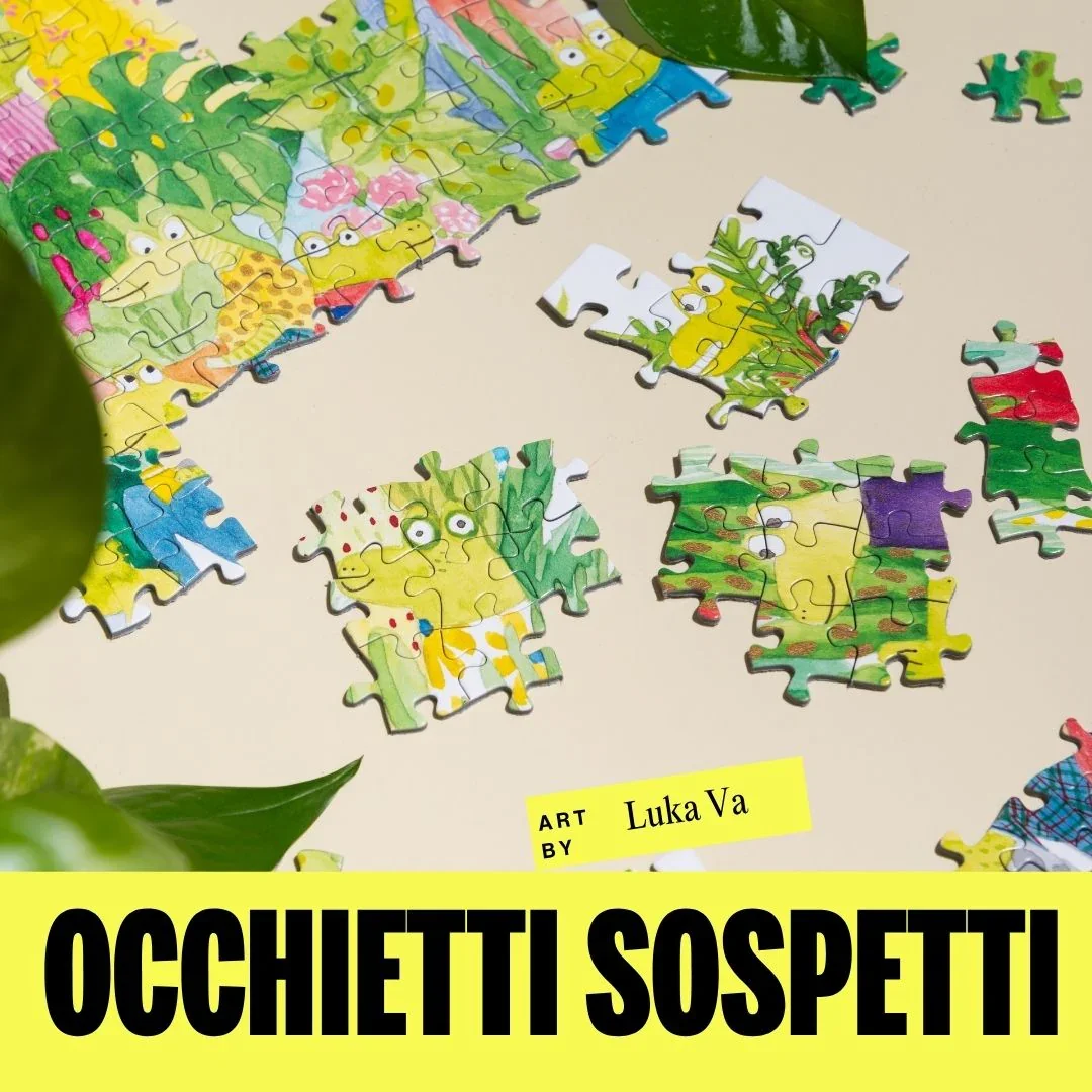 Occhietti Sospetti - Puzzle 500 pezzi - Luka Va - immagine 7