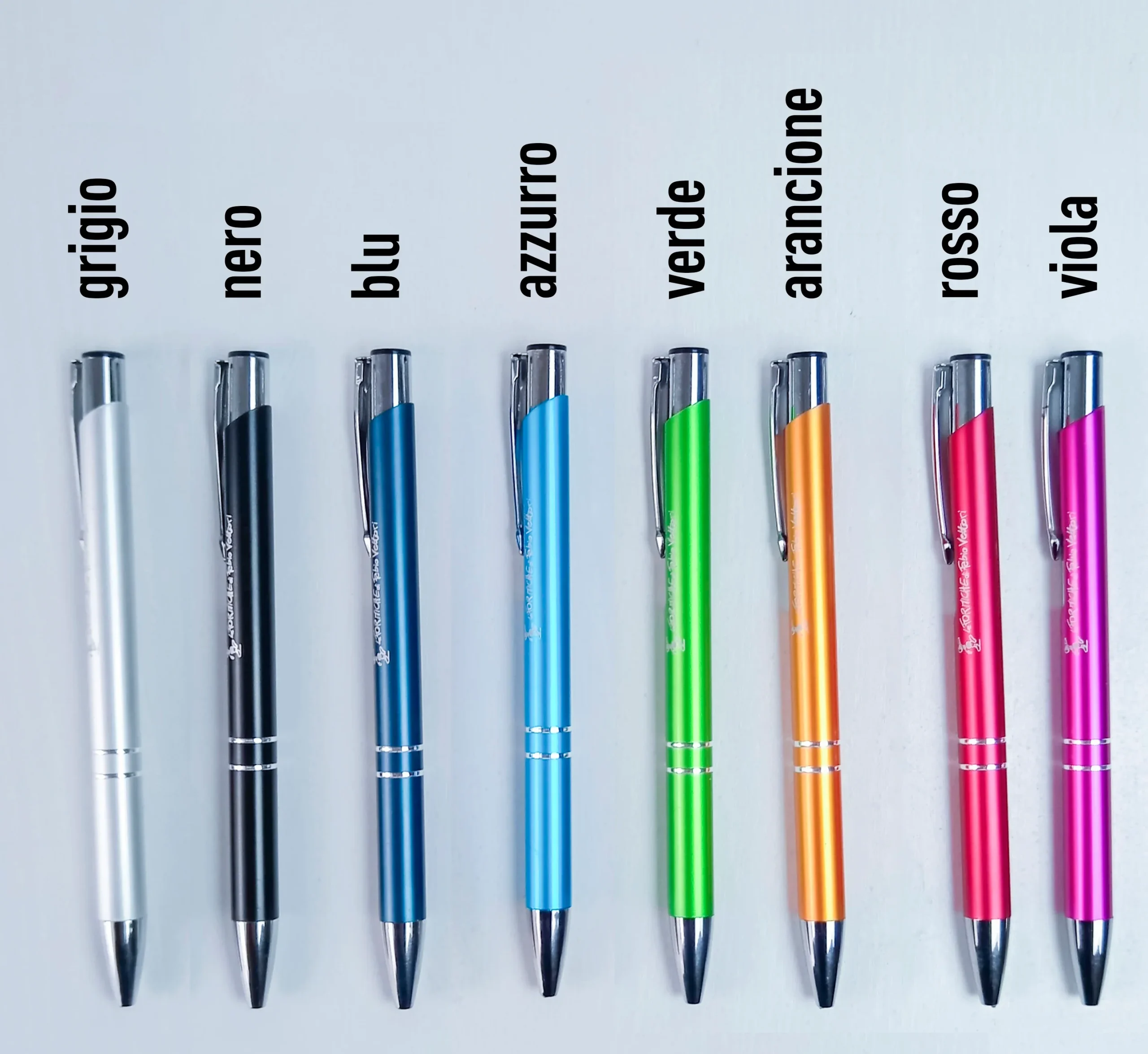 Penna a Sfera con Biglietto Dedica soggetto "Arcobaleno" - immagine 7
