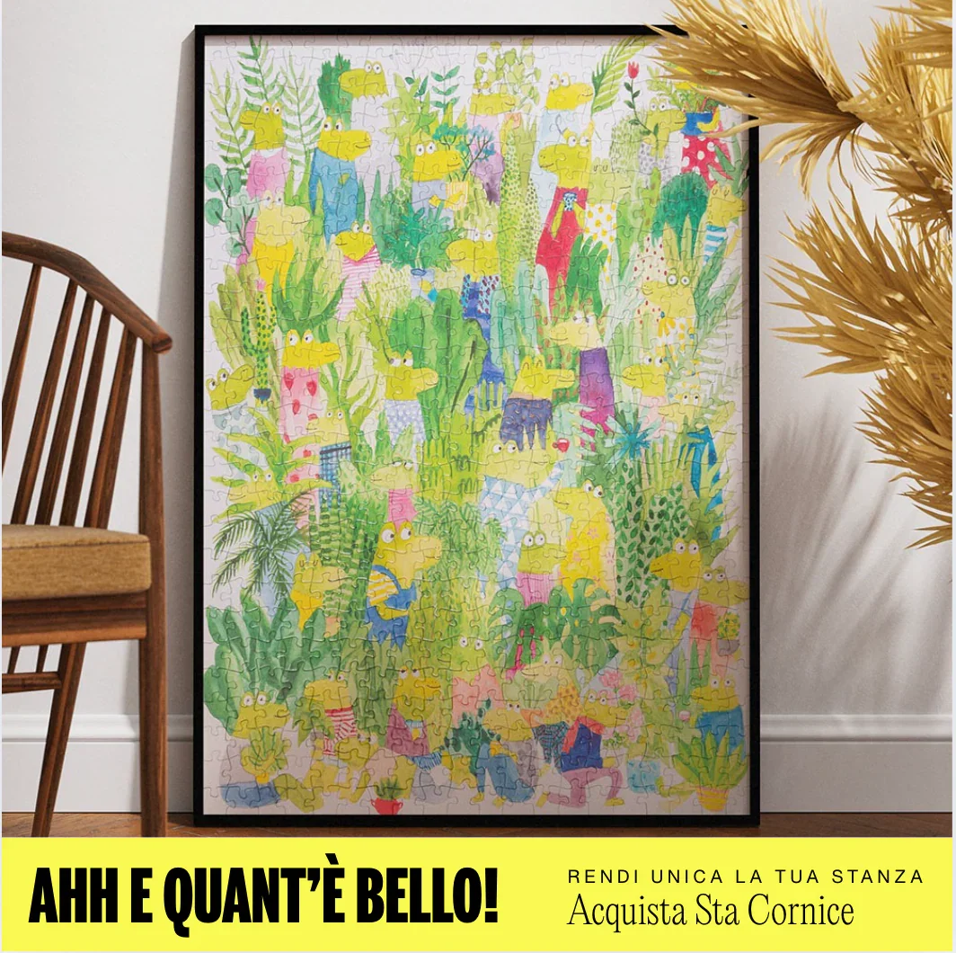 Occhietti Sospetti - Puzzle 500 pezzi - Luka Va - immagine 6