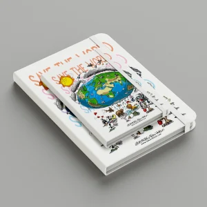 Notebook soggetto "Save the world"