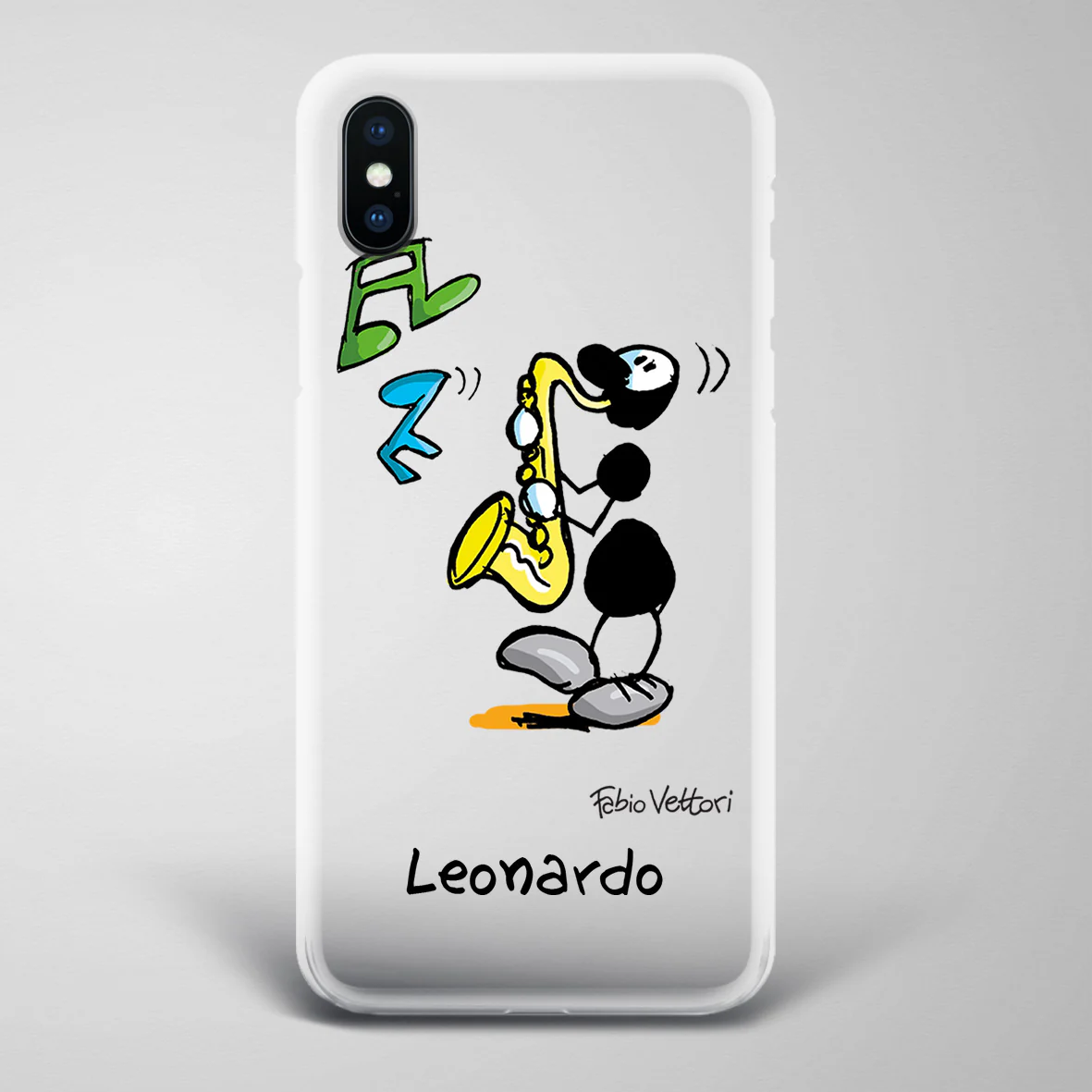 Cover artistica per Smartphone Personalizzata Sax - immagine 5
