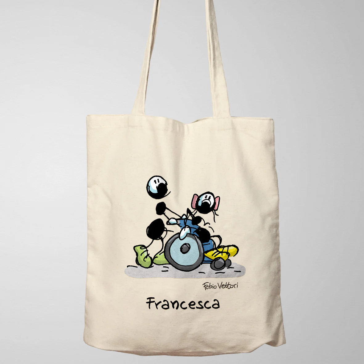 Shopper Personalizzata "Sedia a rotelle"