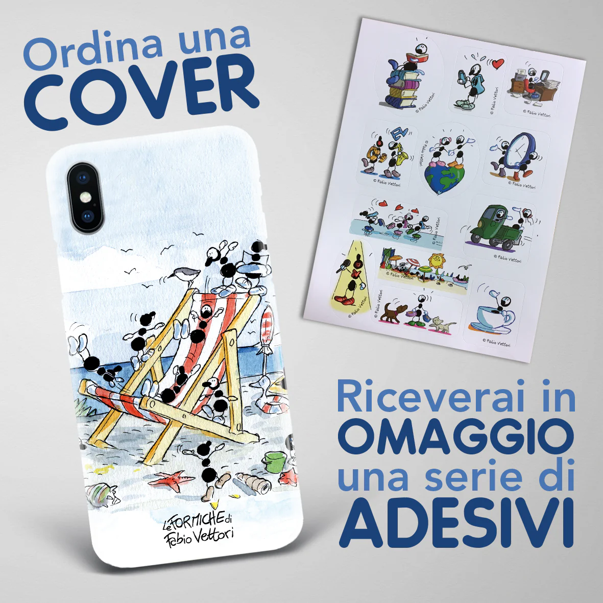 Cover artistica per Smartphone soggetto "Sdraio" - immagine 4