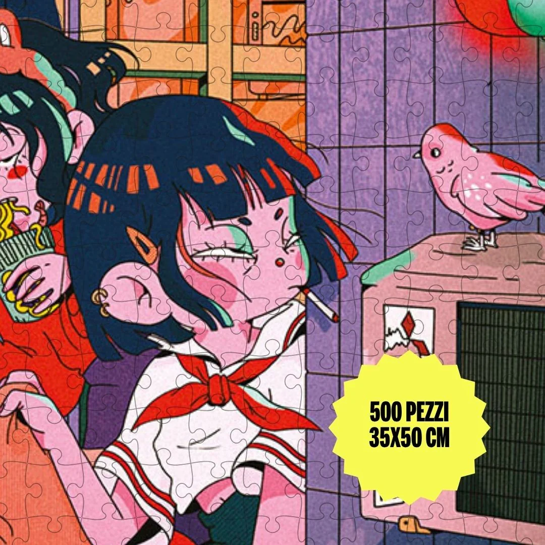 Tokyo Nights - Puzzle 500 pezzi - Polina - immagine 3