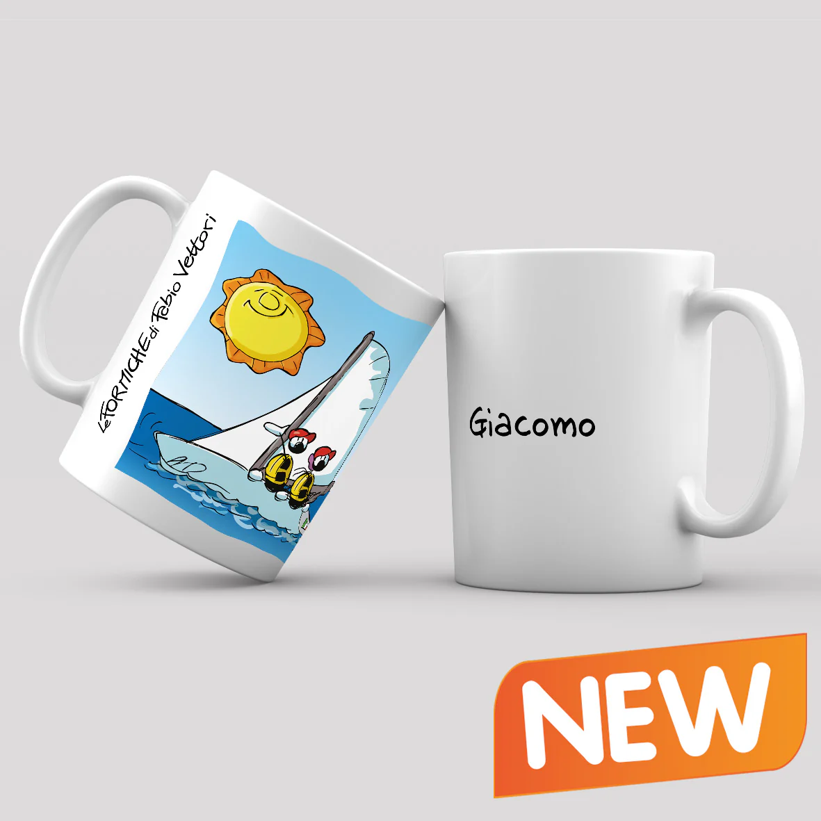 Tazza MUG Personalizzata "Barca a vela" - immagine 2