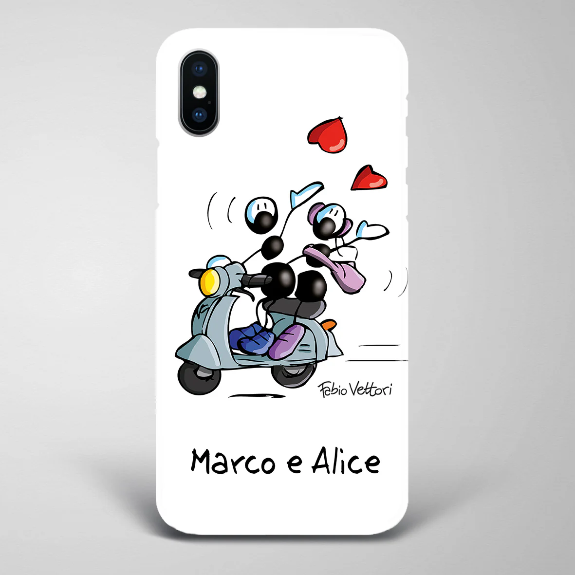 Cover artistica per Smartphone Personalizzata Vespa - immagine 3