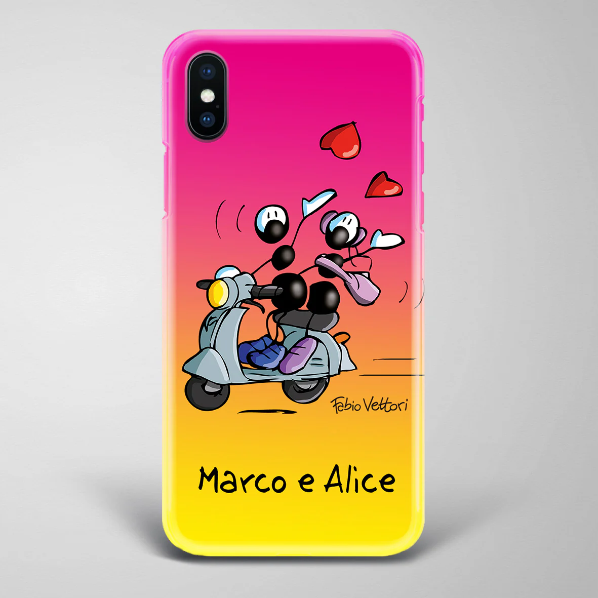 Cover artistica per Smartphone Personalizzata Vespa - immagine 4