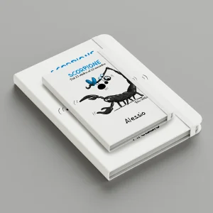Notebook Personalizzato soggetto "Zodiaco - Scorpione"